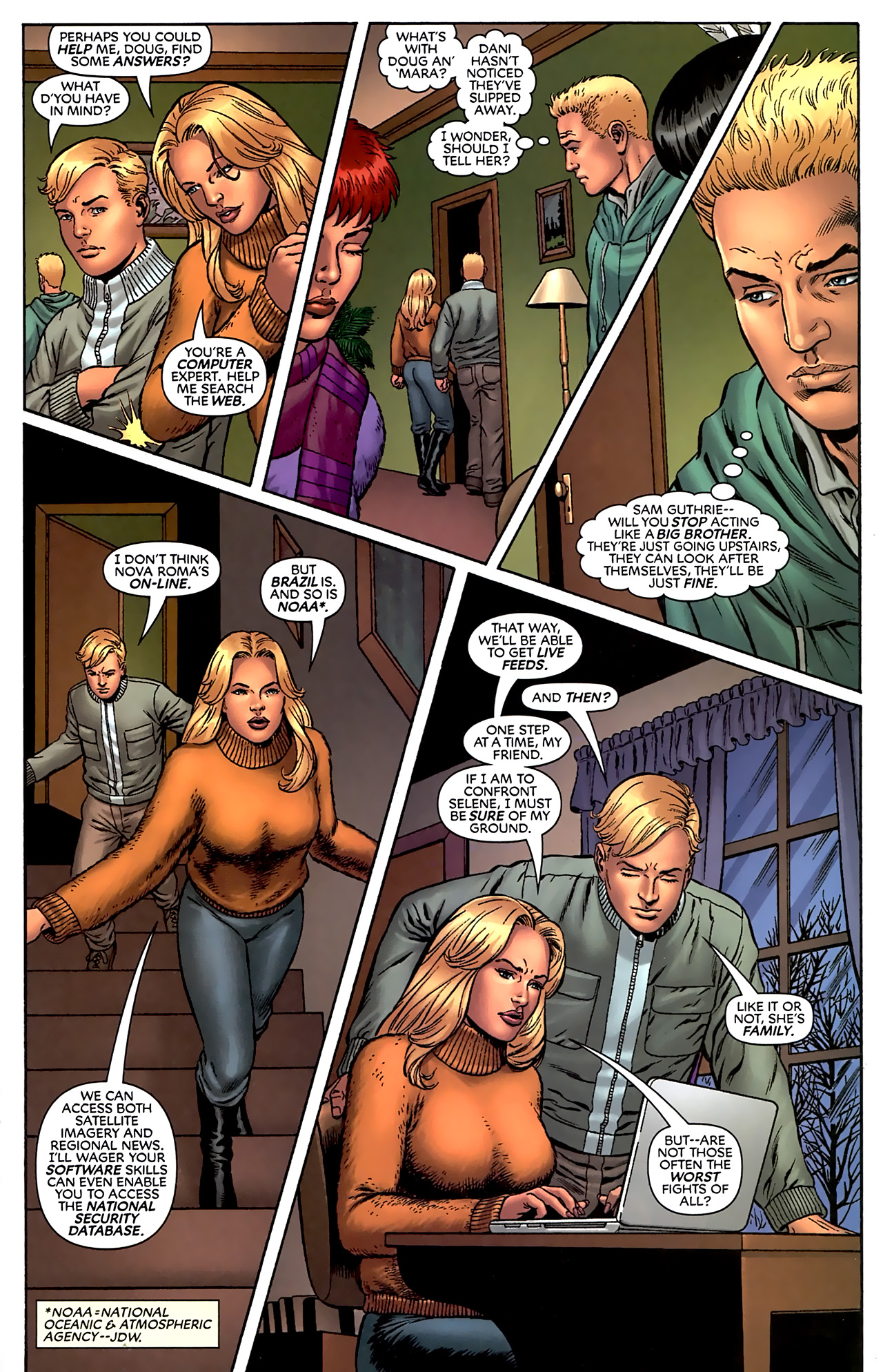 Read online New Mutants Forever comic -  Issue #1 - 13