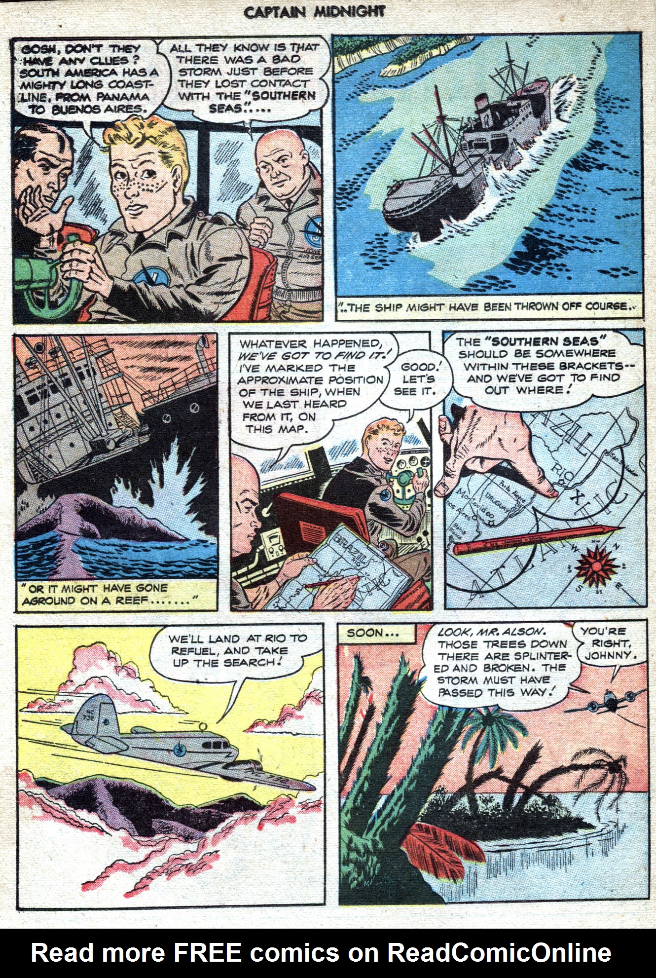 Read online Captain Midnight (1942) comic -  Issue #58 - 18