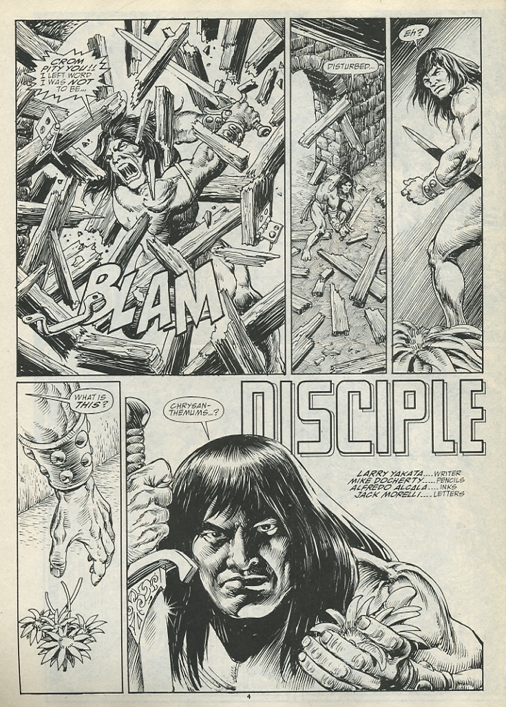 Read online The Savage Sword Of Conan comic -  Issue #184 - 6