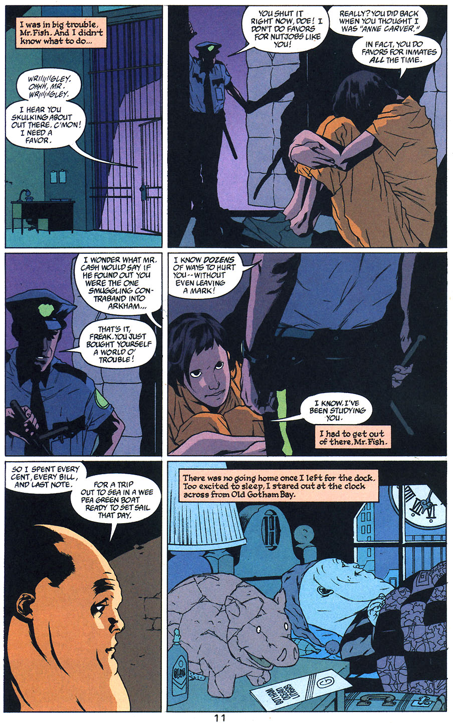 Read online Arkham Asylum: Living Hell comic -  Issue #3 - 13
