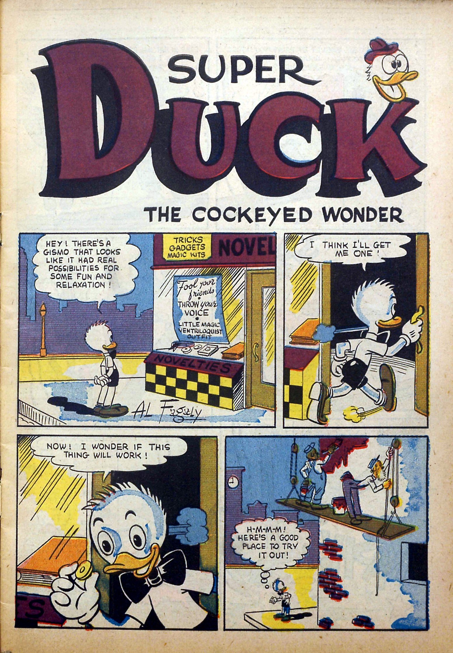 Read online Super Duck Comics comic -  Issue #9 - 3