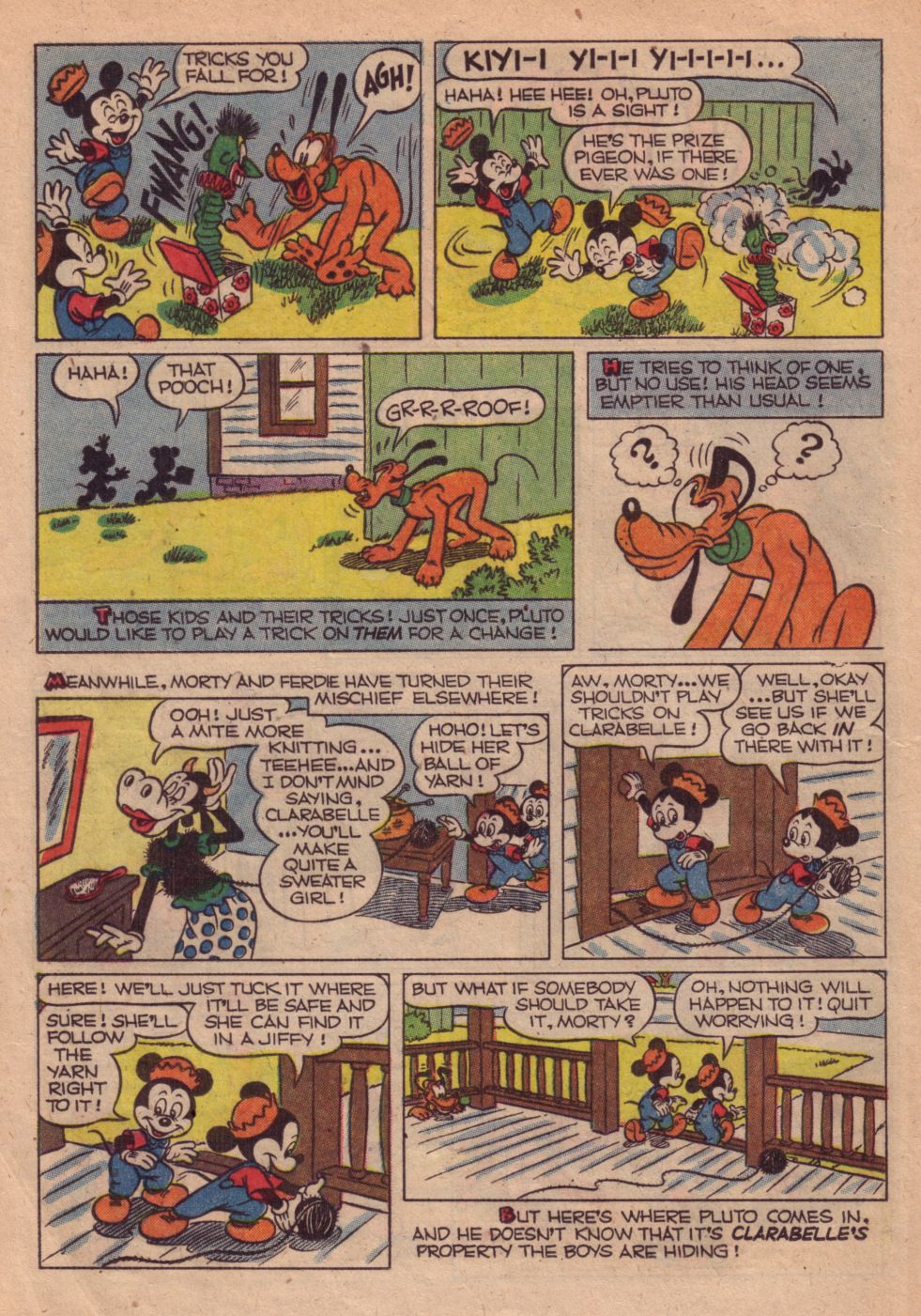 Read online Walt Disney's Comics and Stories comic -  Issue #188 - 20