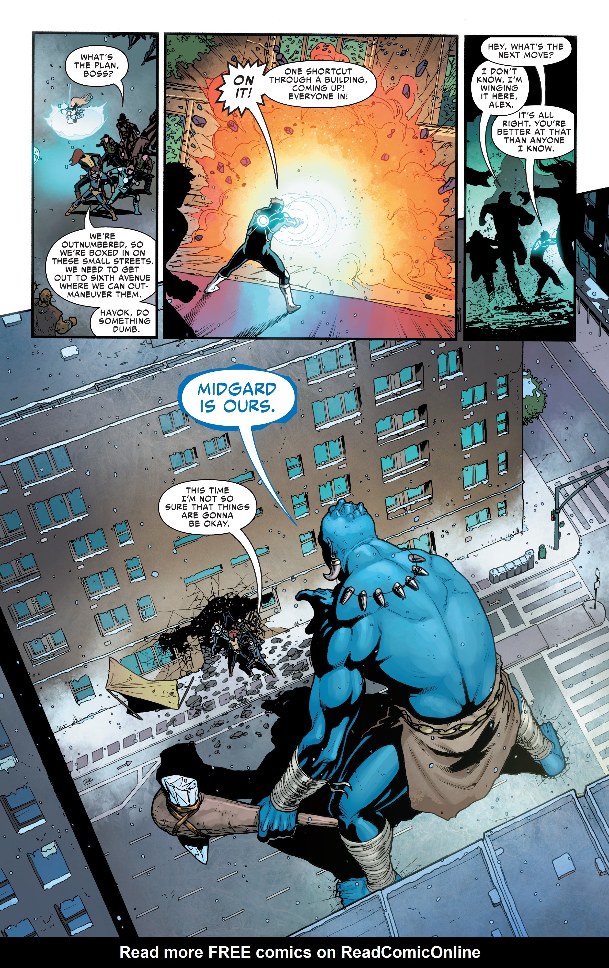 Read online War of the Realms: Uncanny X-Men comic -  Issue #1 - 14