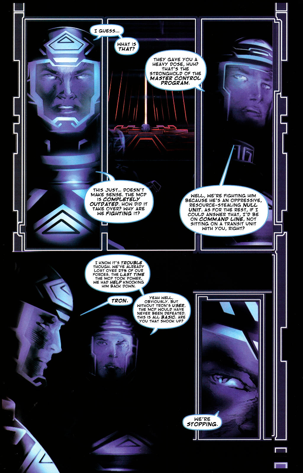 Read online TRON: Ghost in the Machine comic -  Issue #2 - 10