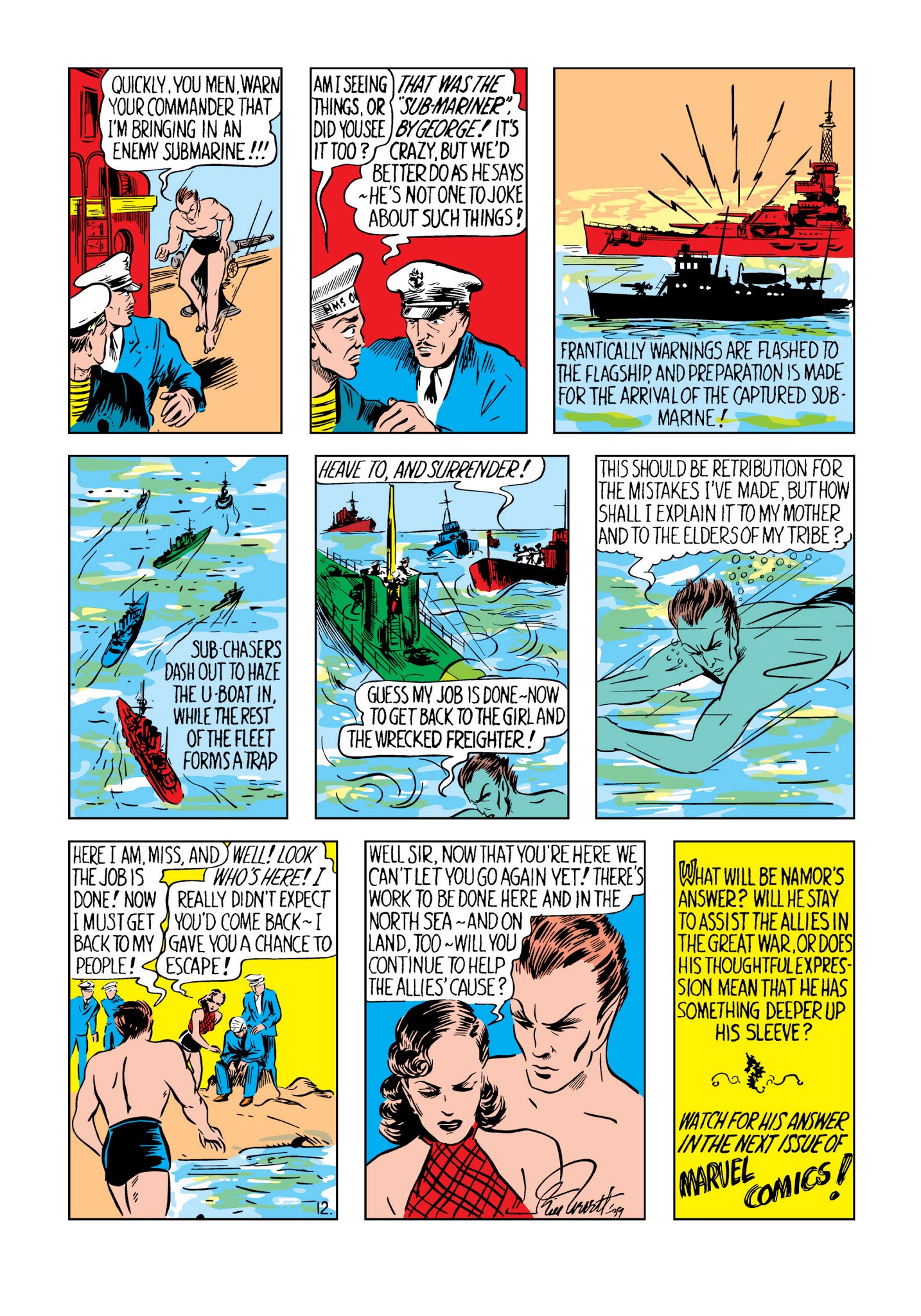 Read online Marvel Masterworks: Golden Age Marvel Comics comic -  Issue # TPB 1 (Part 2) - 77