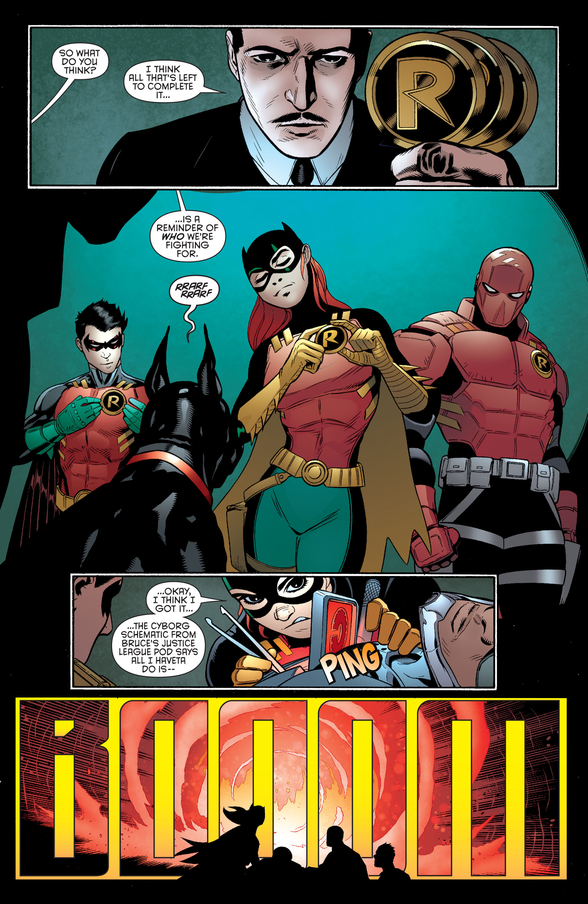 Read online Batman and Robin (2011) comic -  Issue #35 - 15