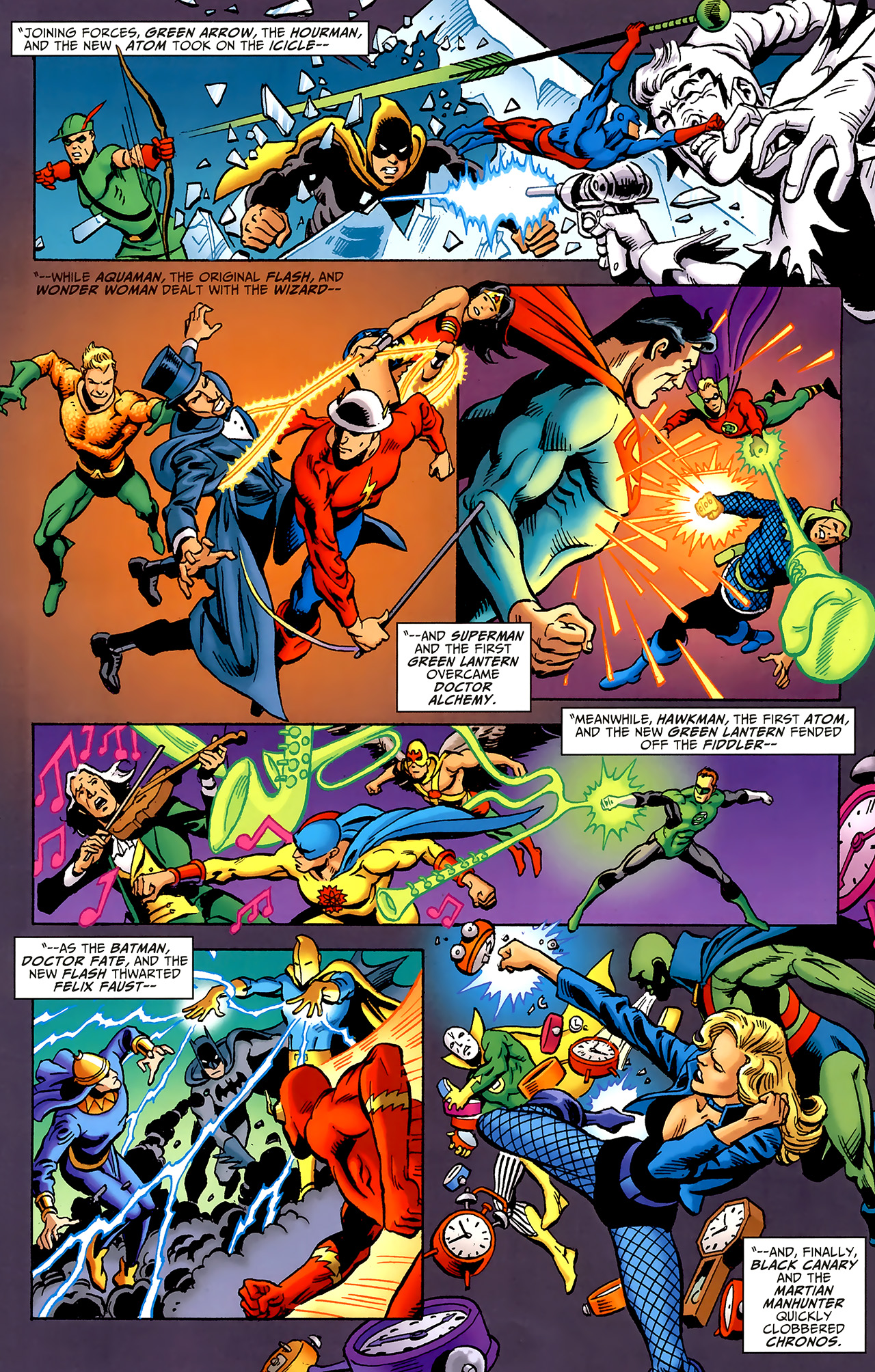 Read online DC Universe: Legacies comic -  Issue #4 - 21
