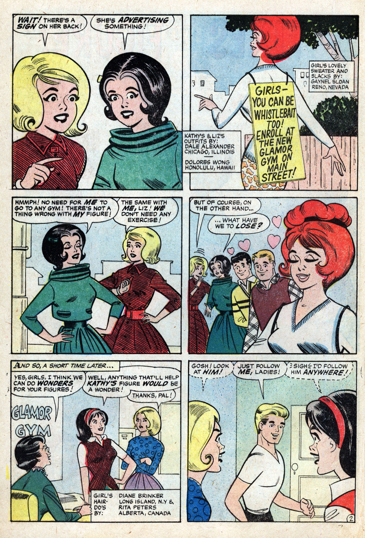 Read online Kathy (1959) comic -  Issue #21 - 4