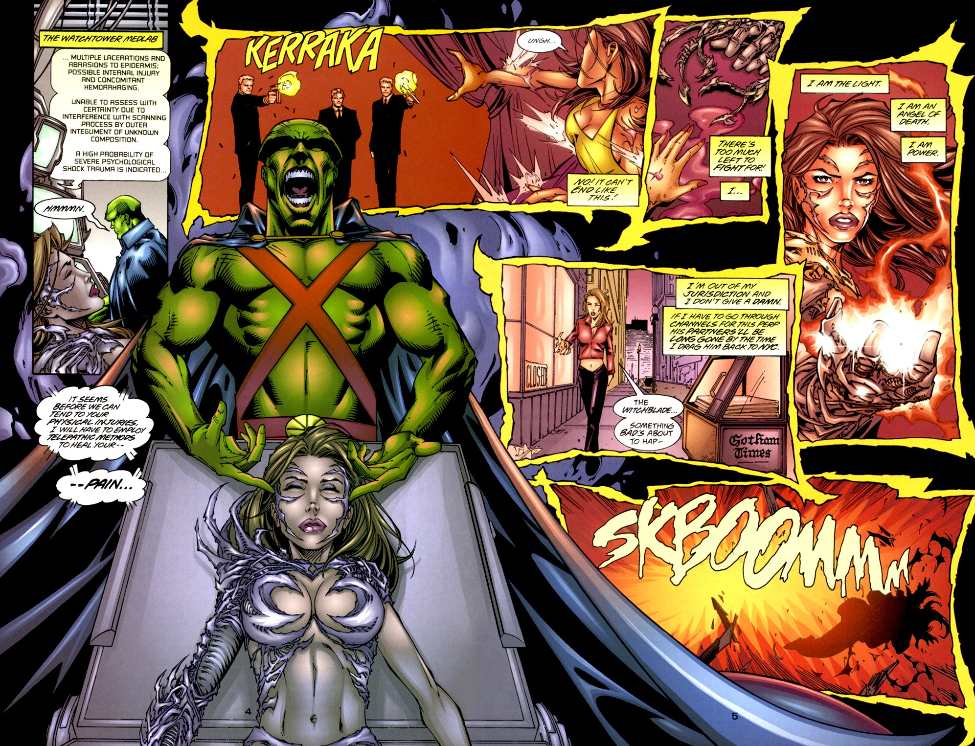 Read online JLA/Witchblade comic -  Issue # Full - 7