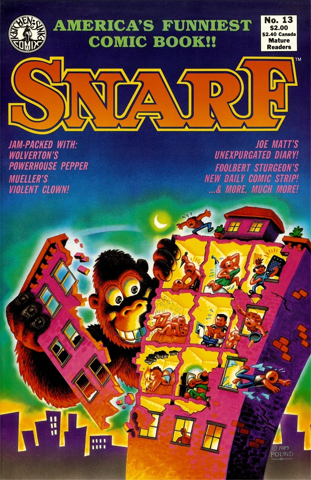 Read online Snarf comic -  Issue #13 - 1