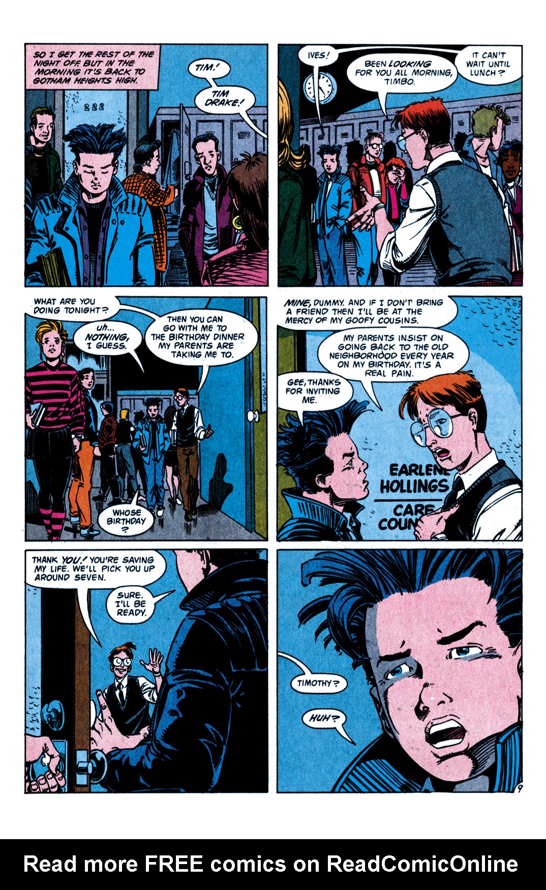 Read online Robin III: Cry of the Huntress comic -  Issue #1 - 9