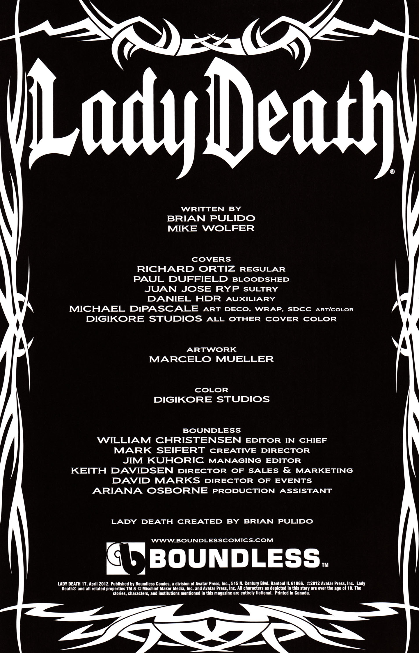 Read online Lady Death (2010) comic -  Issue #17 - 5