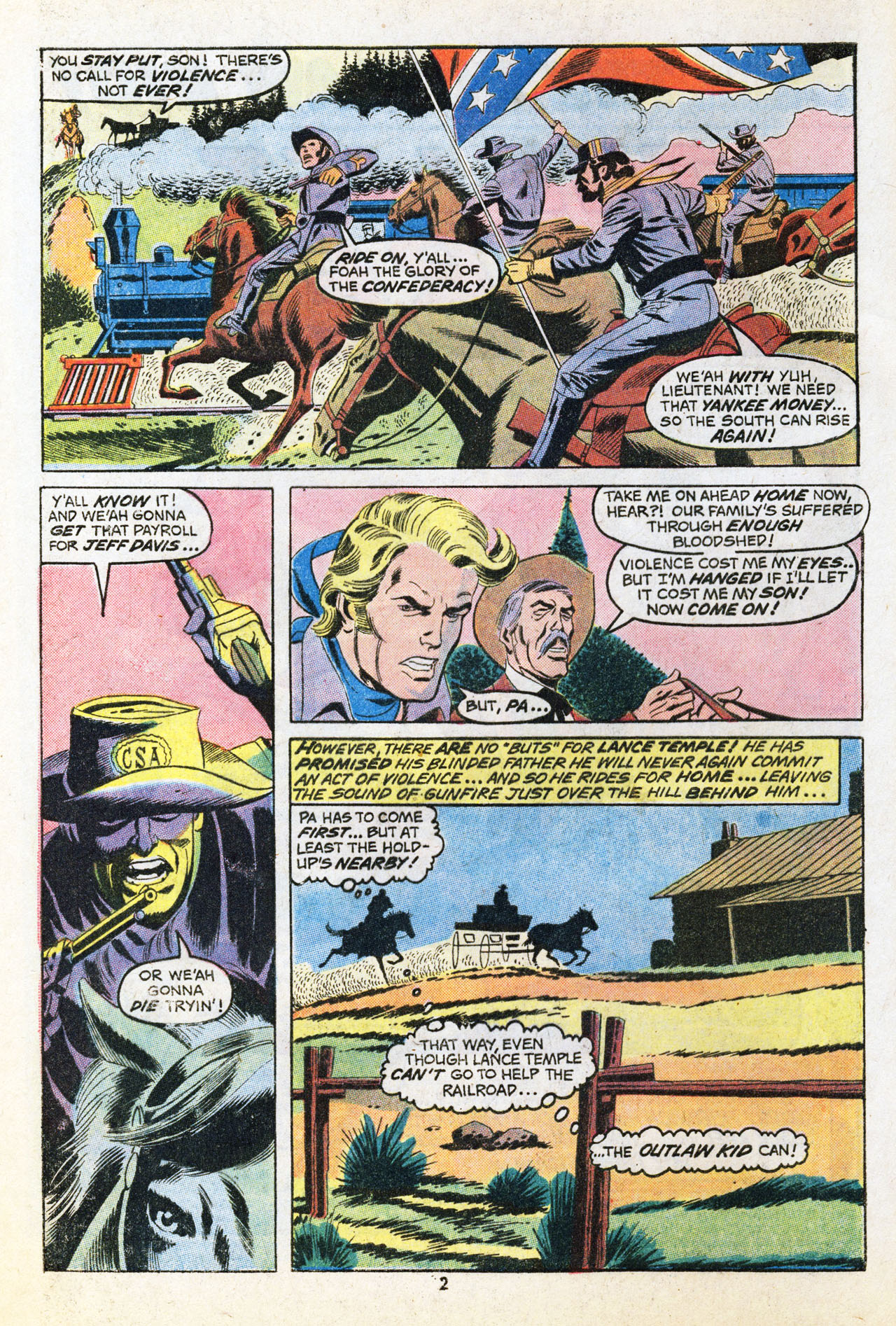 Read online The Outlaw Kid (1970) comic -  Issue #13 - 4