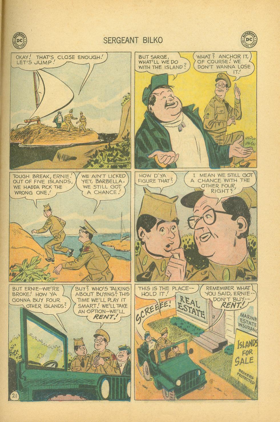 Read online Sergeant Bilko comic -  Issue #13 - 27