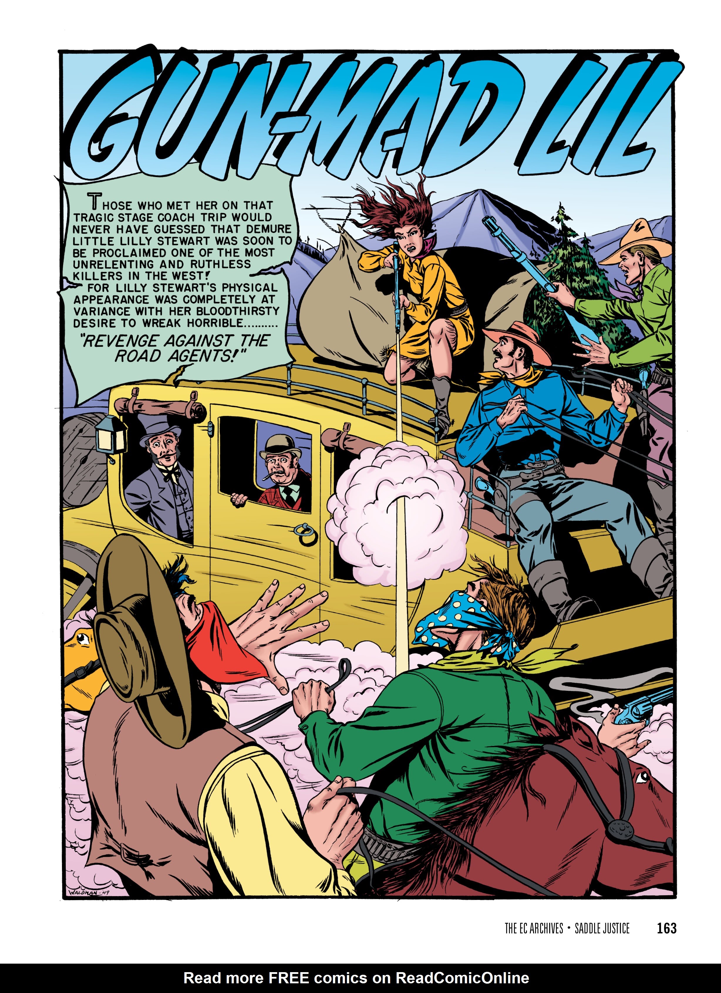 Read online The EC Archives: Saddle Justice comic -  Issue # TPB (Part 2) - 65