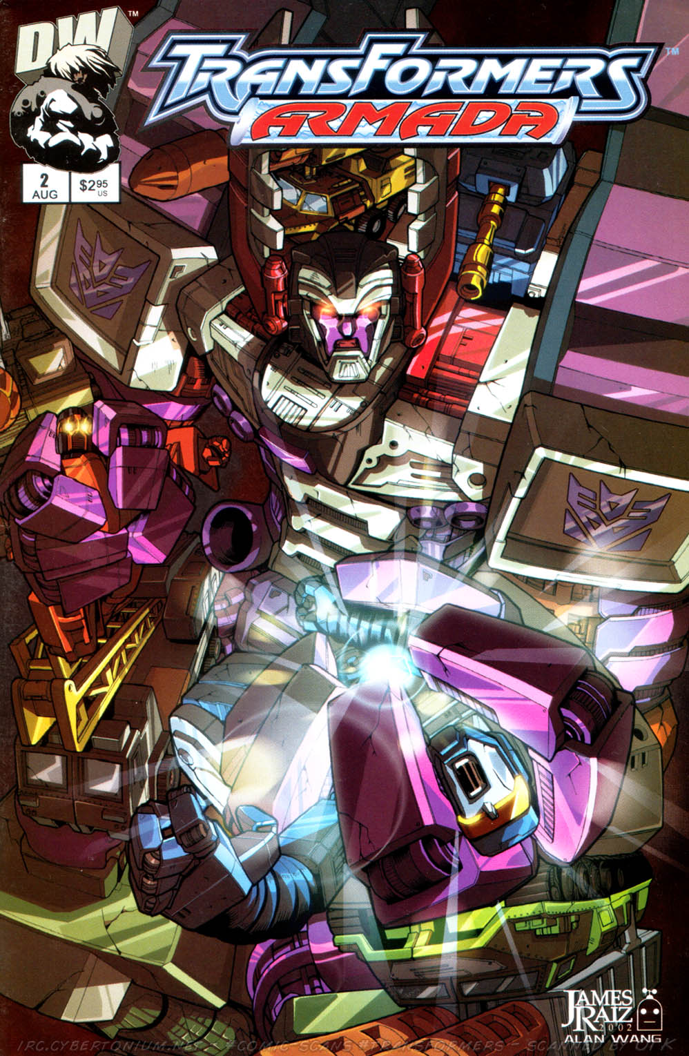 Read online Transformers Armada comic -  Issue #2 - 1