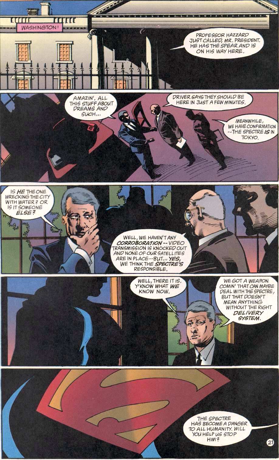 Read online The Spectre (1992) comic -  Issue #21 - 22