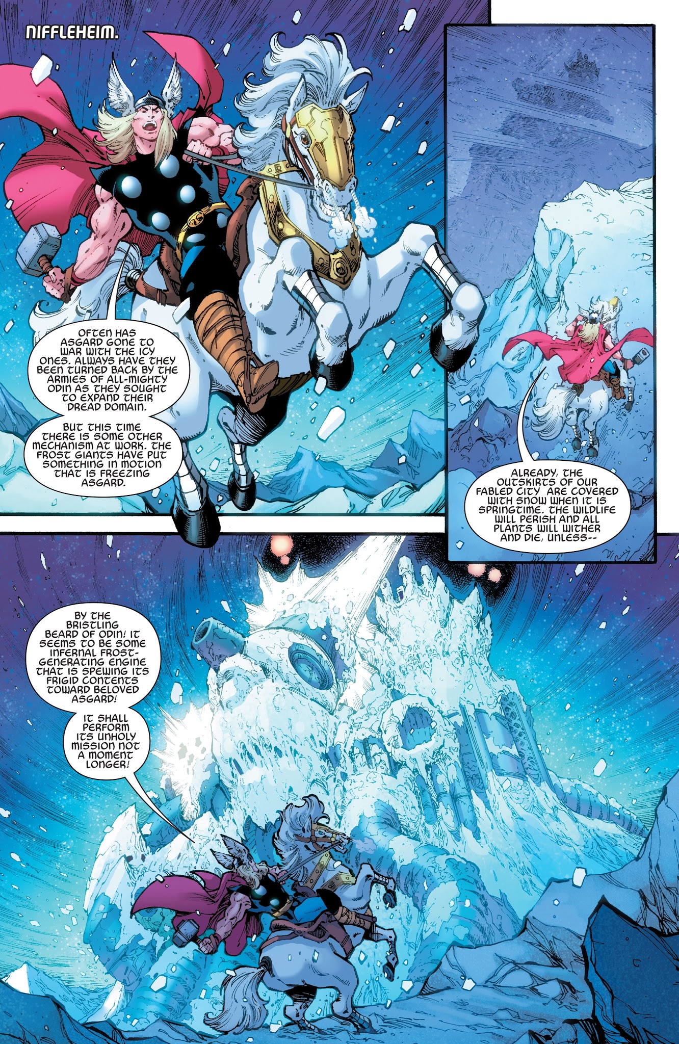 Read online Thor: Where Walk The Frost Giants comic -  Issue # Full - 7