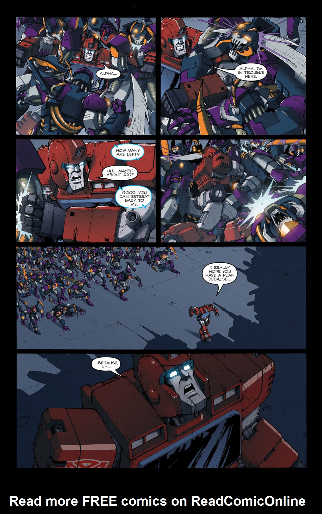 Read online The Transformers Ironhide comic Issue 4