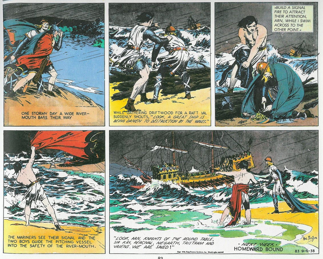 Read online Prince Valiant comic -  Issue # TPB 1 (Part 2) - 67