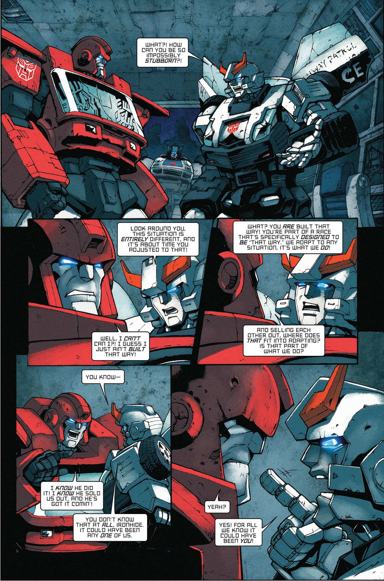 Read online The Transformers: All Hail Megatron comic -  Issue #4 - 9