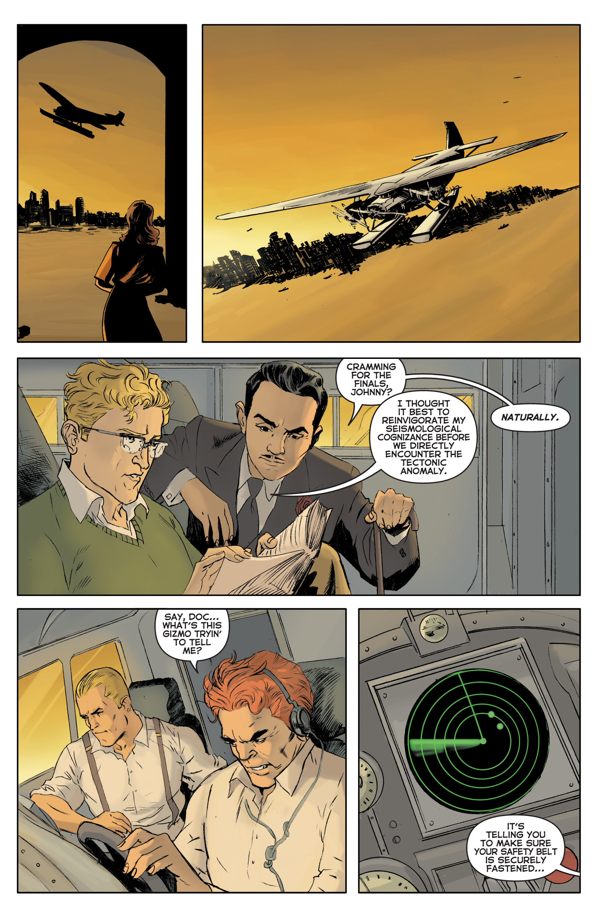 Read online Doc Savage: Ring Of Fire comic -  Issue #1 - 17