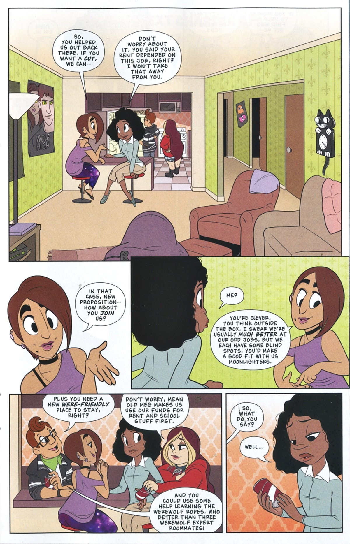 Read online Moonlighters Mini: Halloween ComicFest comic -  Issue # Full - 11