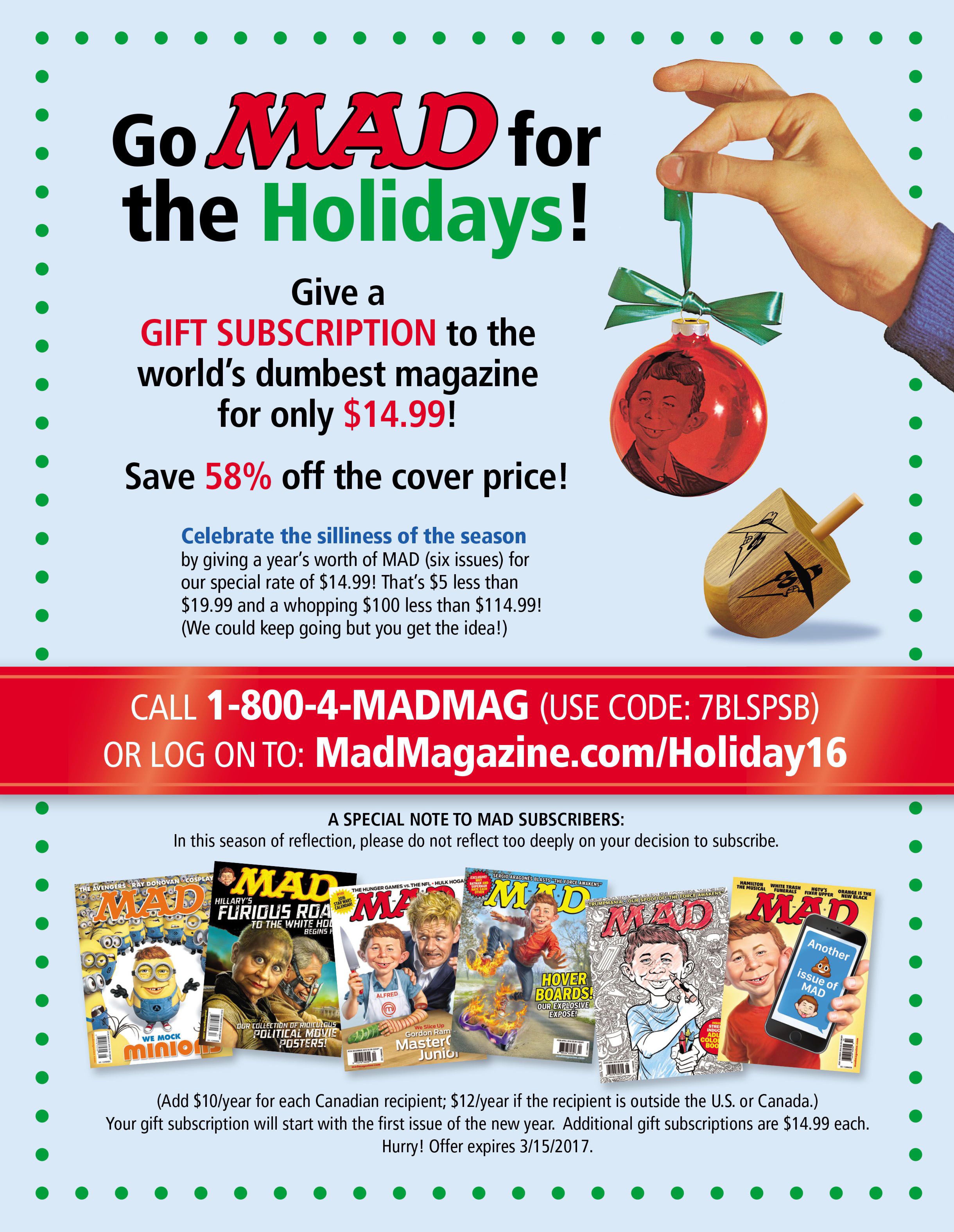 Read online MAD comic -  Issue #542 - 2