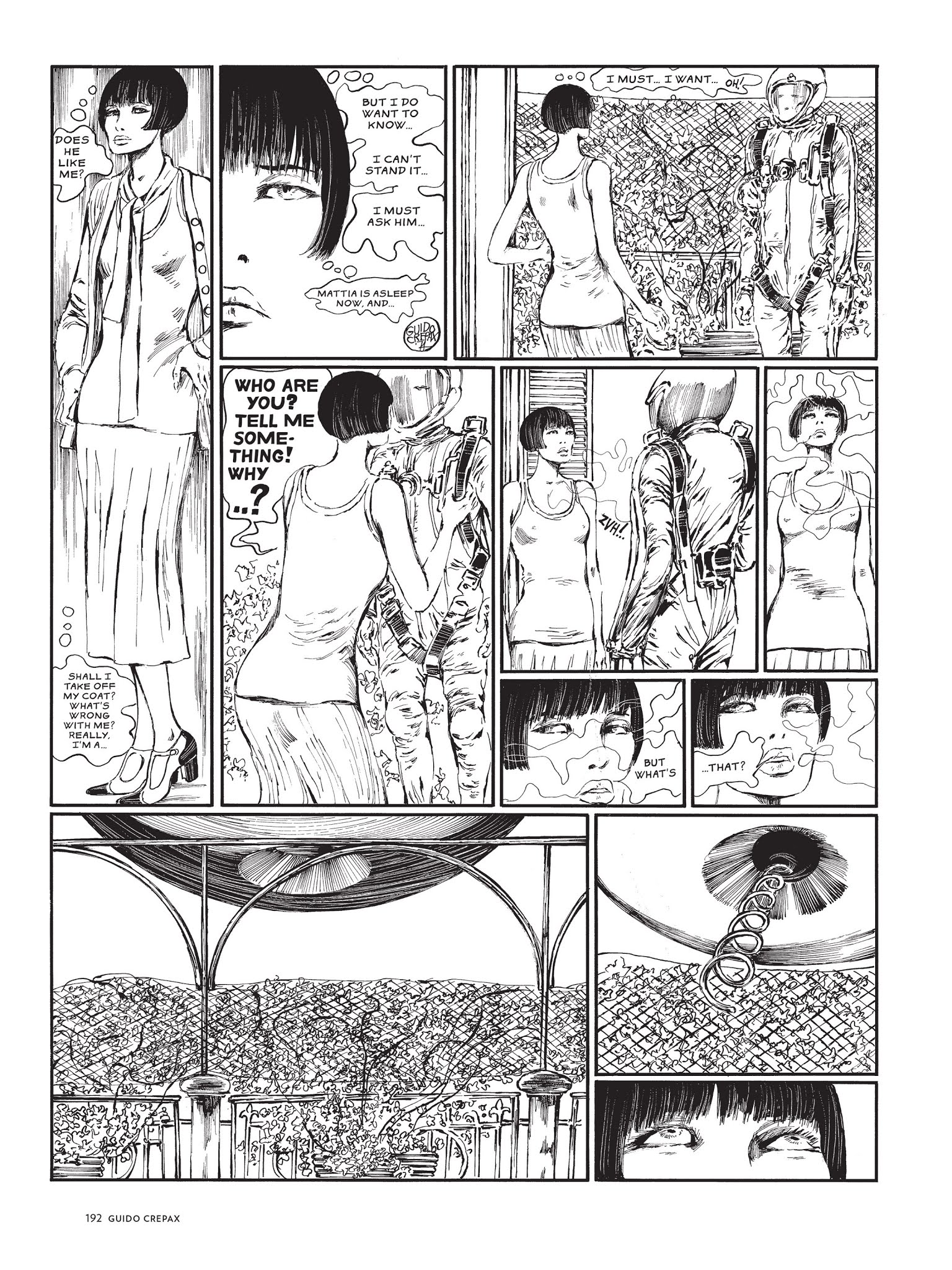 Read online The Complete Crepax comic -  Issue # TPB 2 - 182