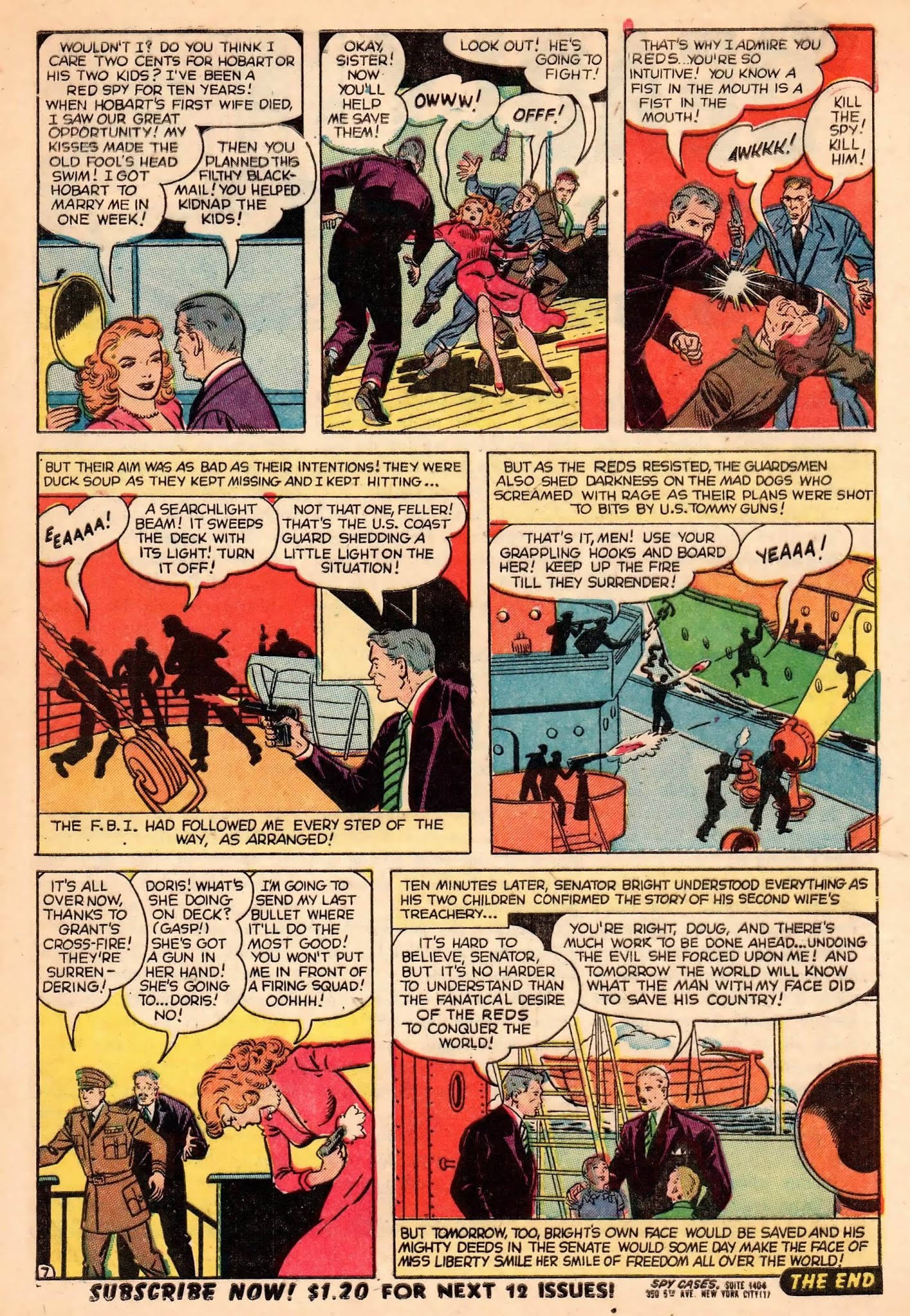 Read online Spy Cases comic -  Issue #6 - 9