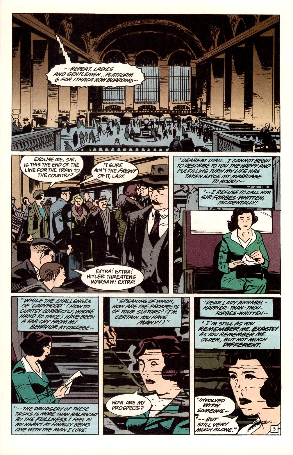 Sandman Mystery Theatre Issue #36 #37 - English 5