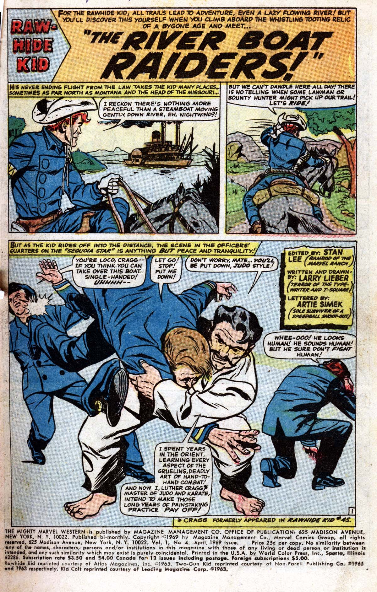 Read online The Mighty Marvel Western comic -  Issue #4 - 3