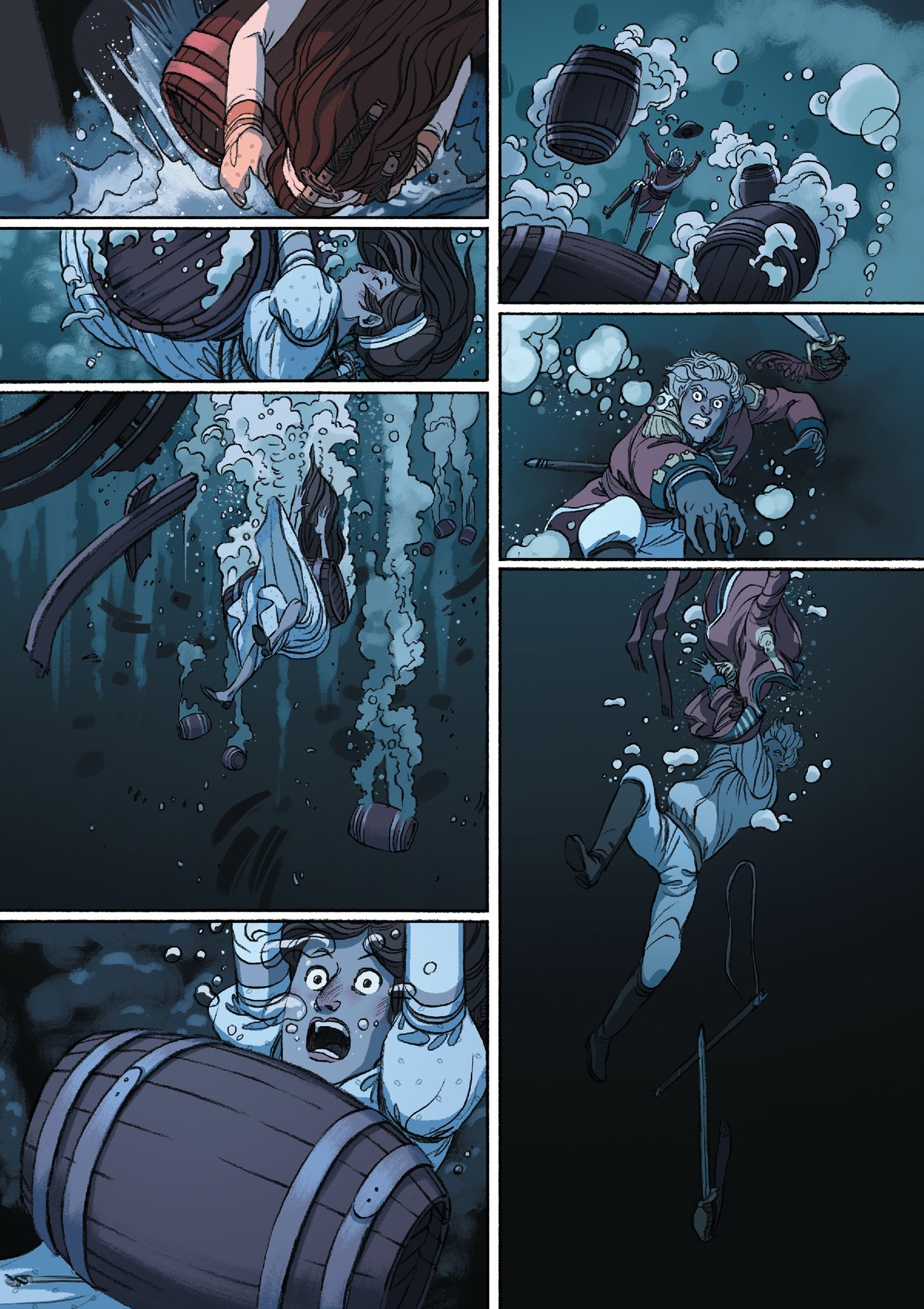 Read online Delilah Dirk and the King's Shilling comic -  Issue # TPB (Part 3) - 34