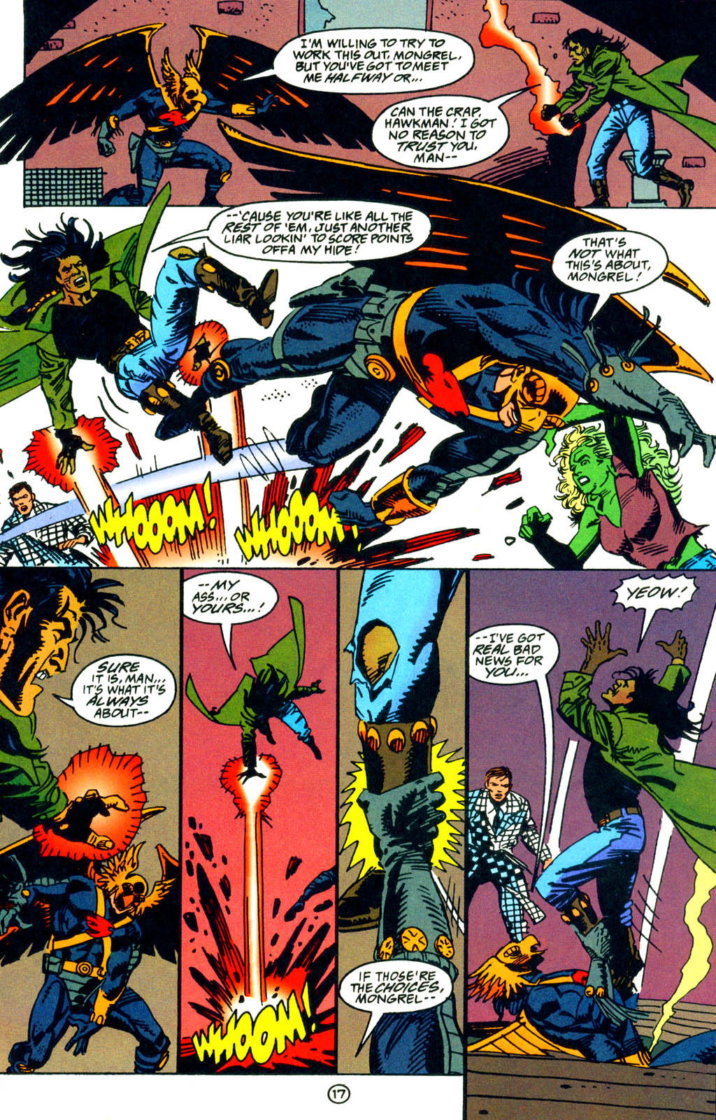 Hawkman (1993) Issue #7 #10 - English 17
