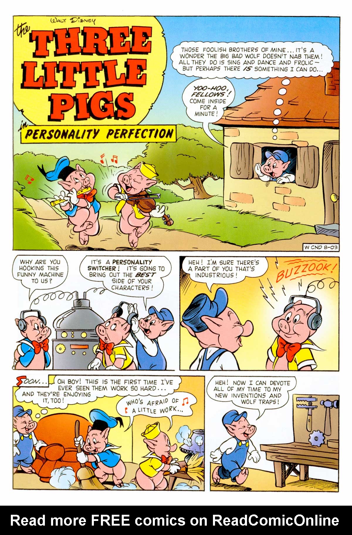 Read online Walt Disney's Comics and Stories comic -  Issue #655 - 55