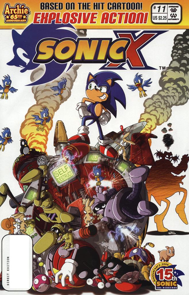 Read online Sonic X comic -  Issue #11 - 1