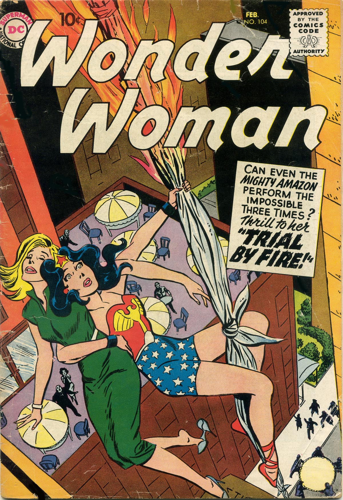 Read online Wonder Woman (1942) comic -  Issue #104 - 1