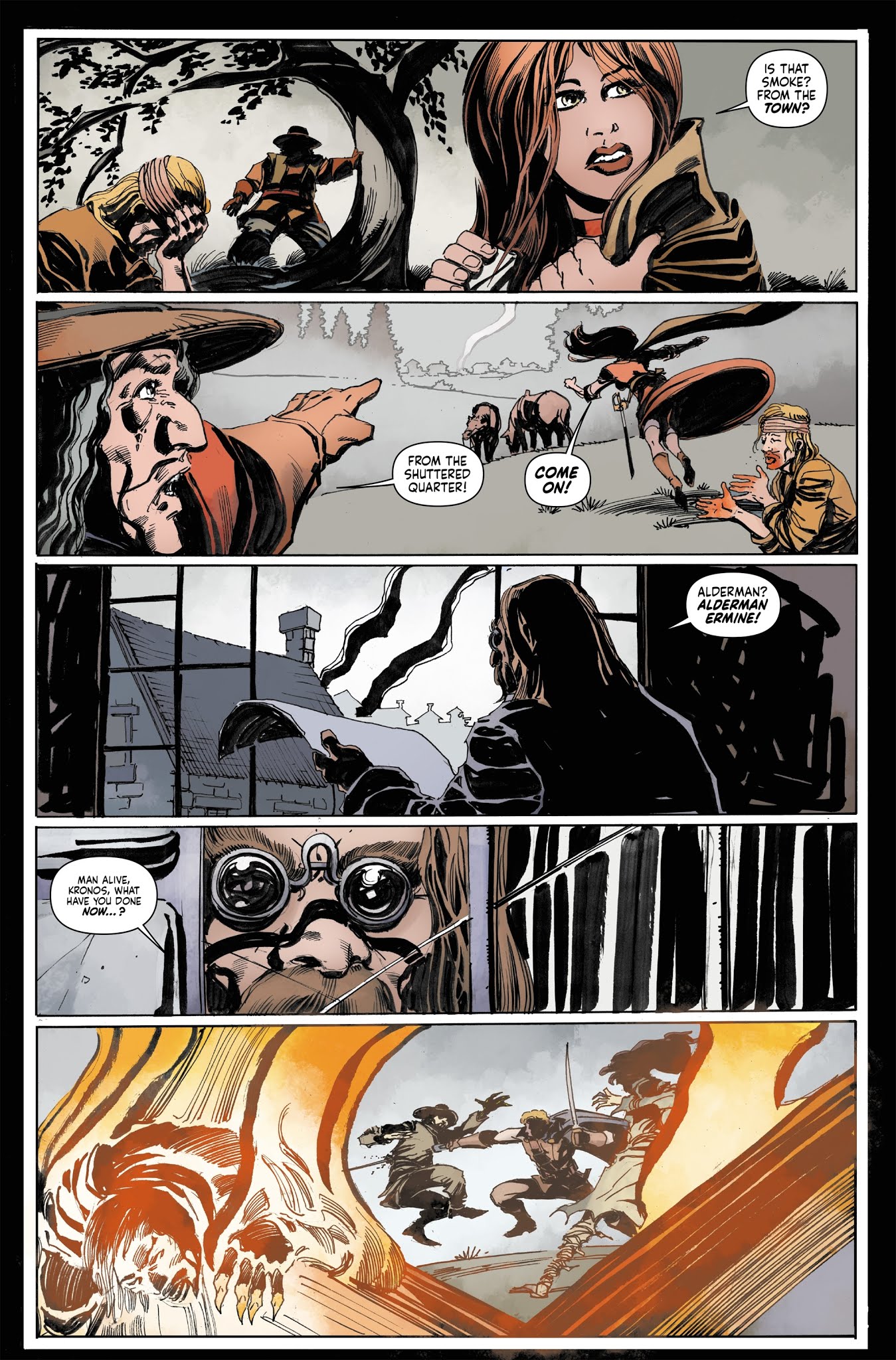 Read online Captain Kronos - Vampire Hunter comic -  Issue #2 - 23