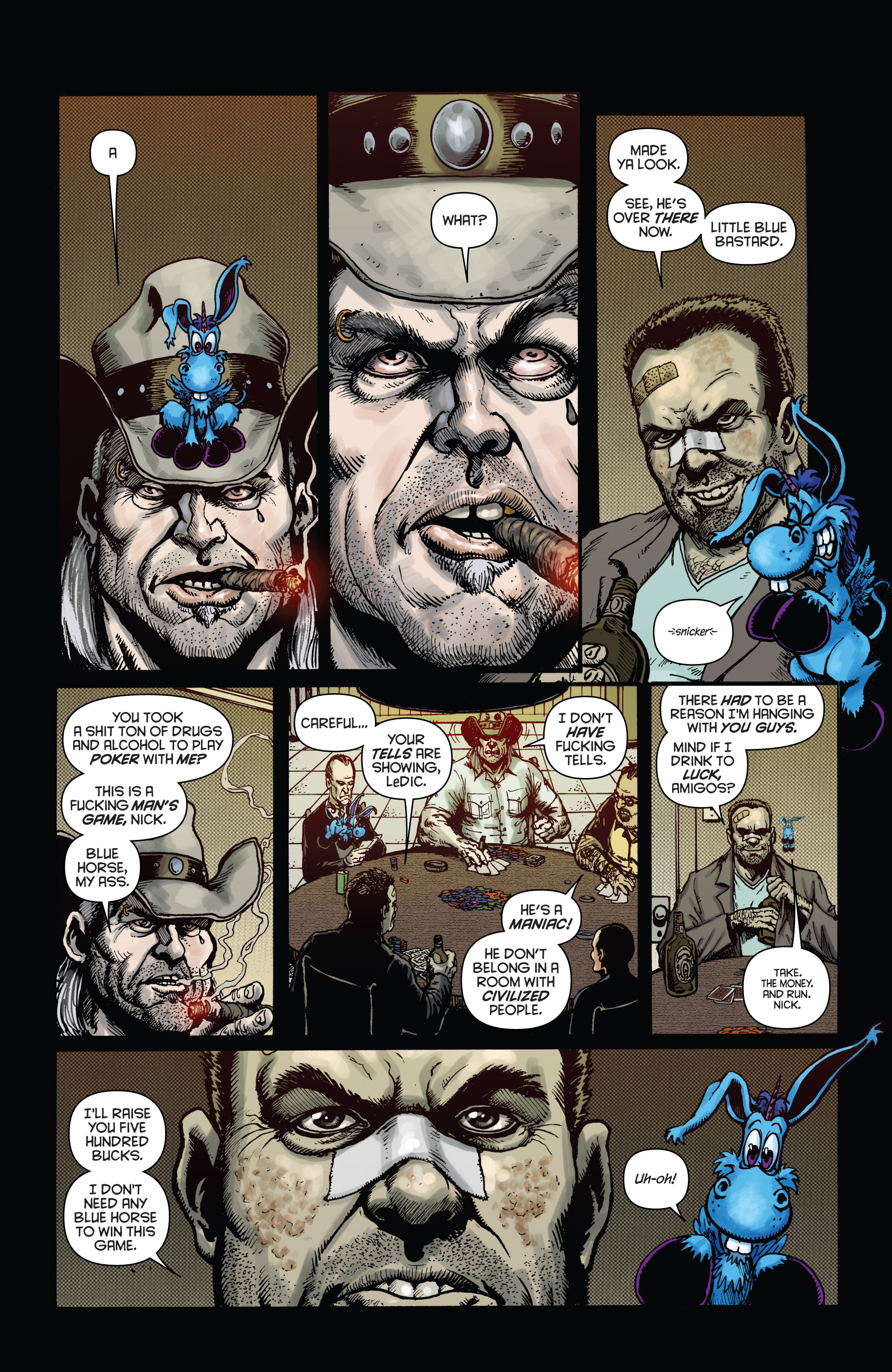 Read online Happy! comic -  Issue # Full - 50