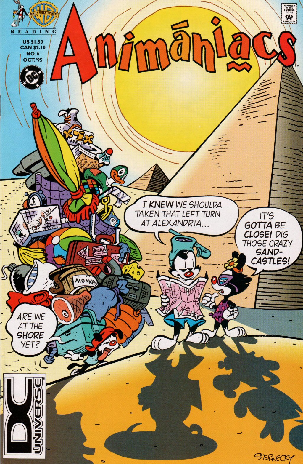 Read online Animaniacs comic -  Issue #6 - 1