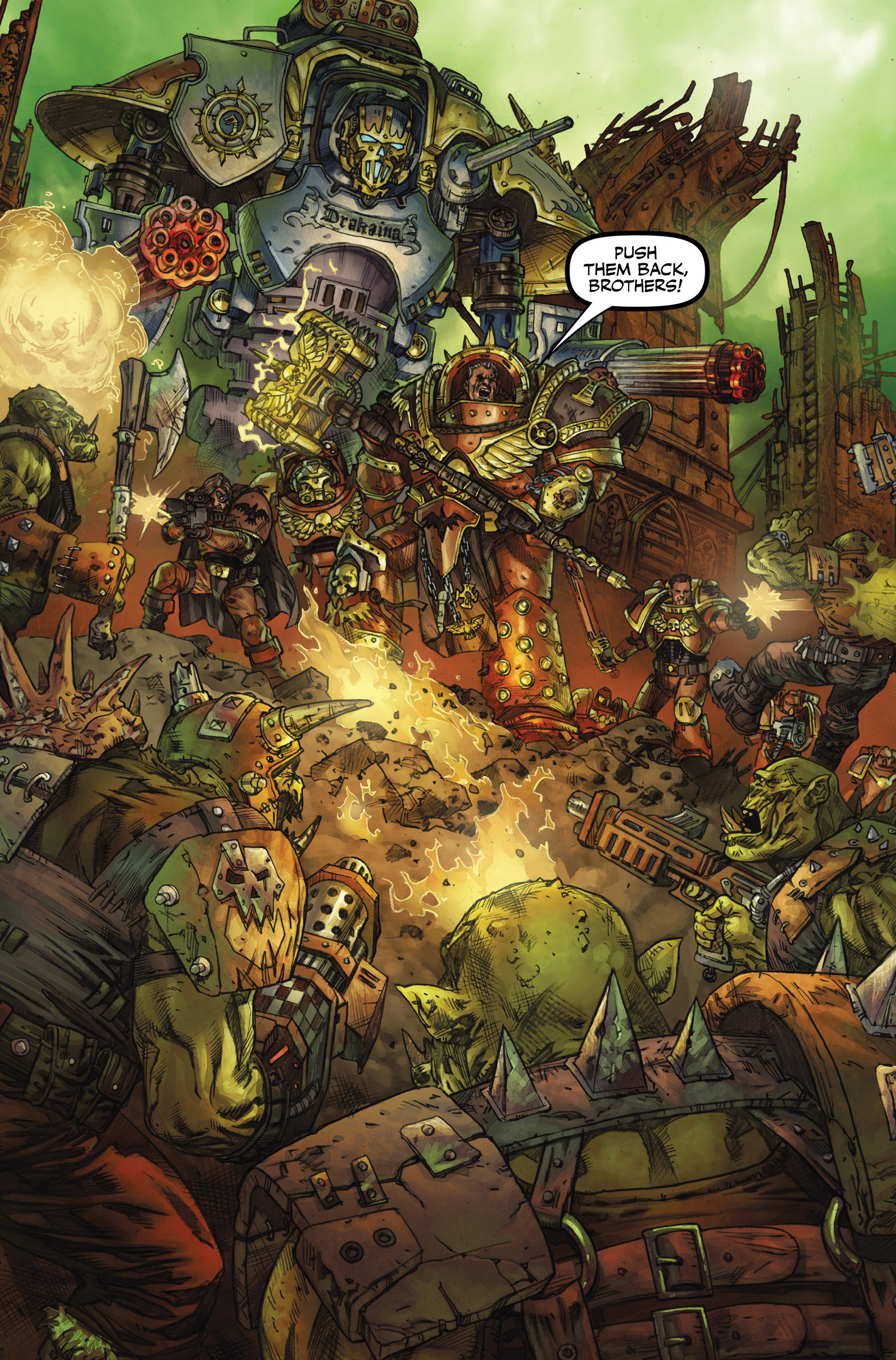 Read online Warhammer 40,000: Dawn of War comic -  Issue #1 - 8