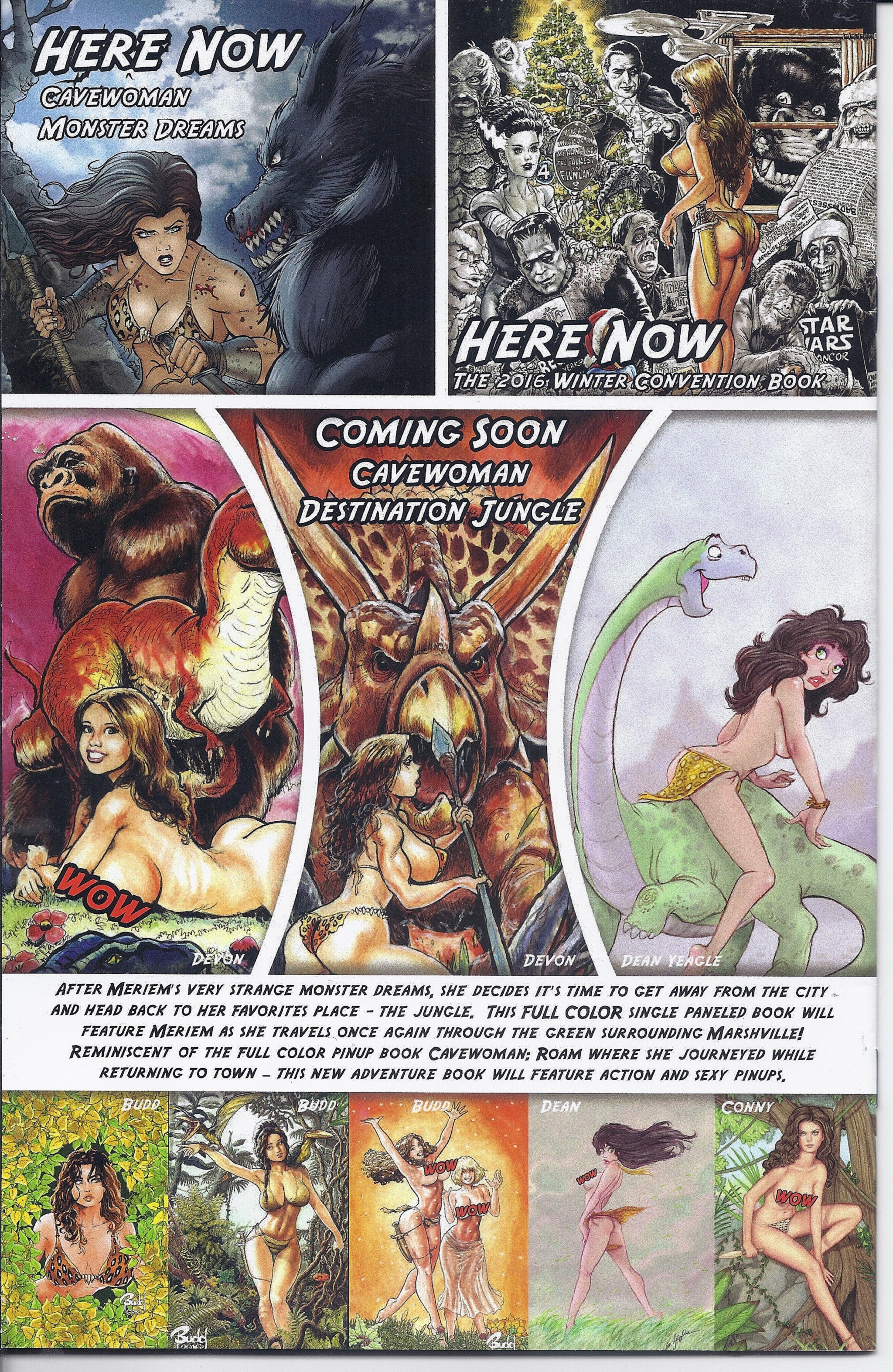 Read online Cavewoman: Monster Dreams comic -  Issue # Full - 36