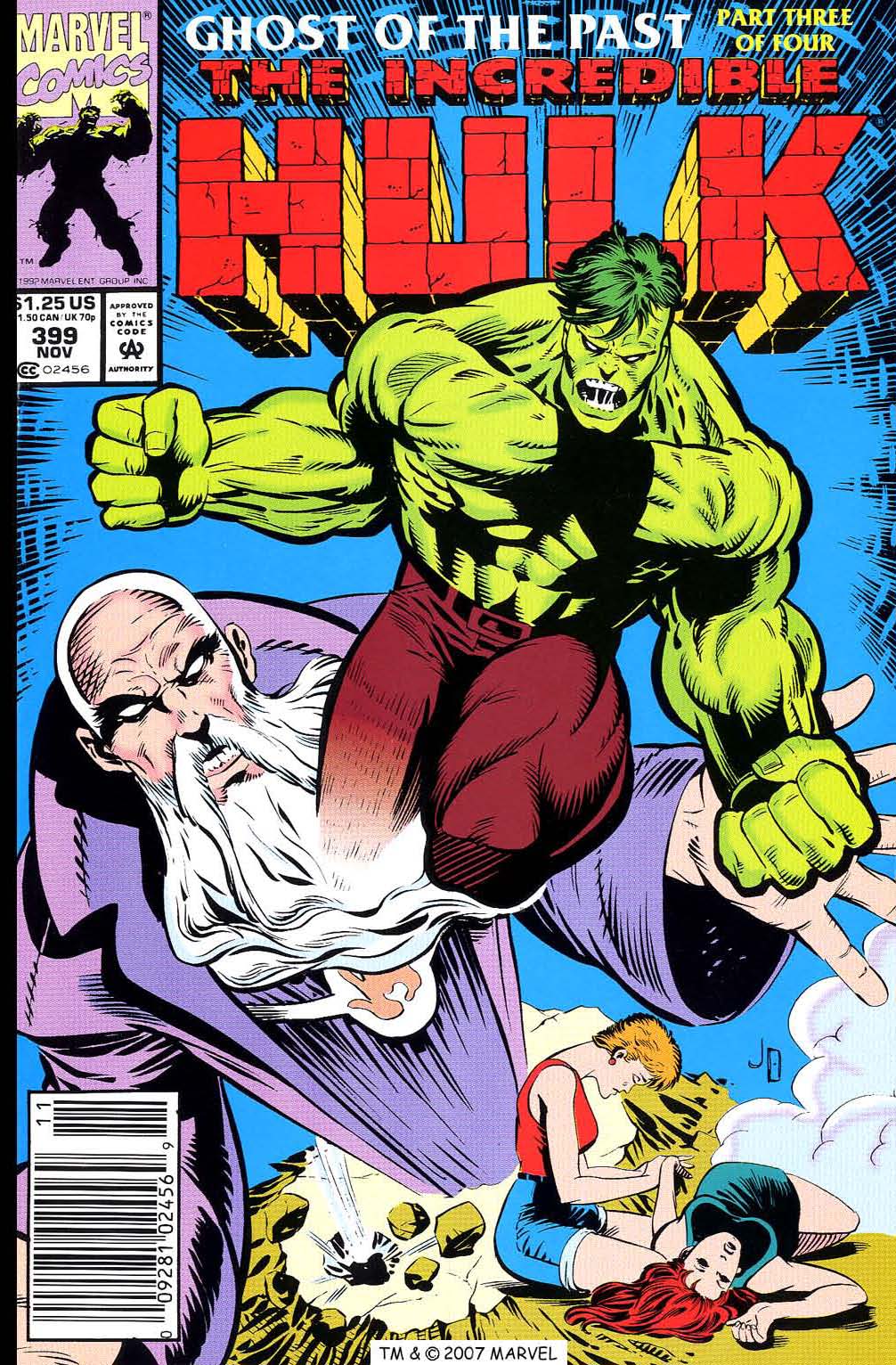 Read online The Incredible Hulk (1968) comic -  Issue #399 - 1