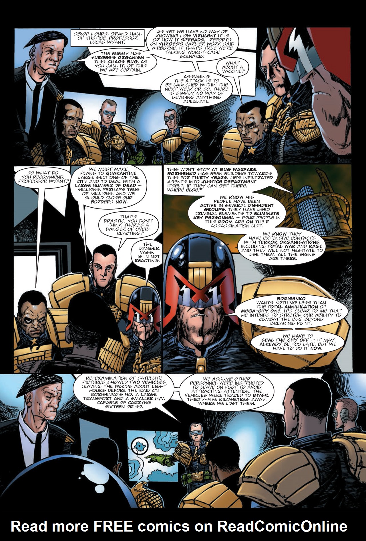 Read online Judge Dredd: Day of Chaos: Endgame comic -  Issue # TPB (Part 1) - 55