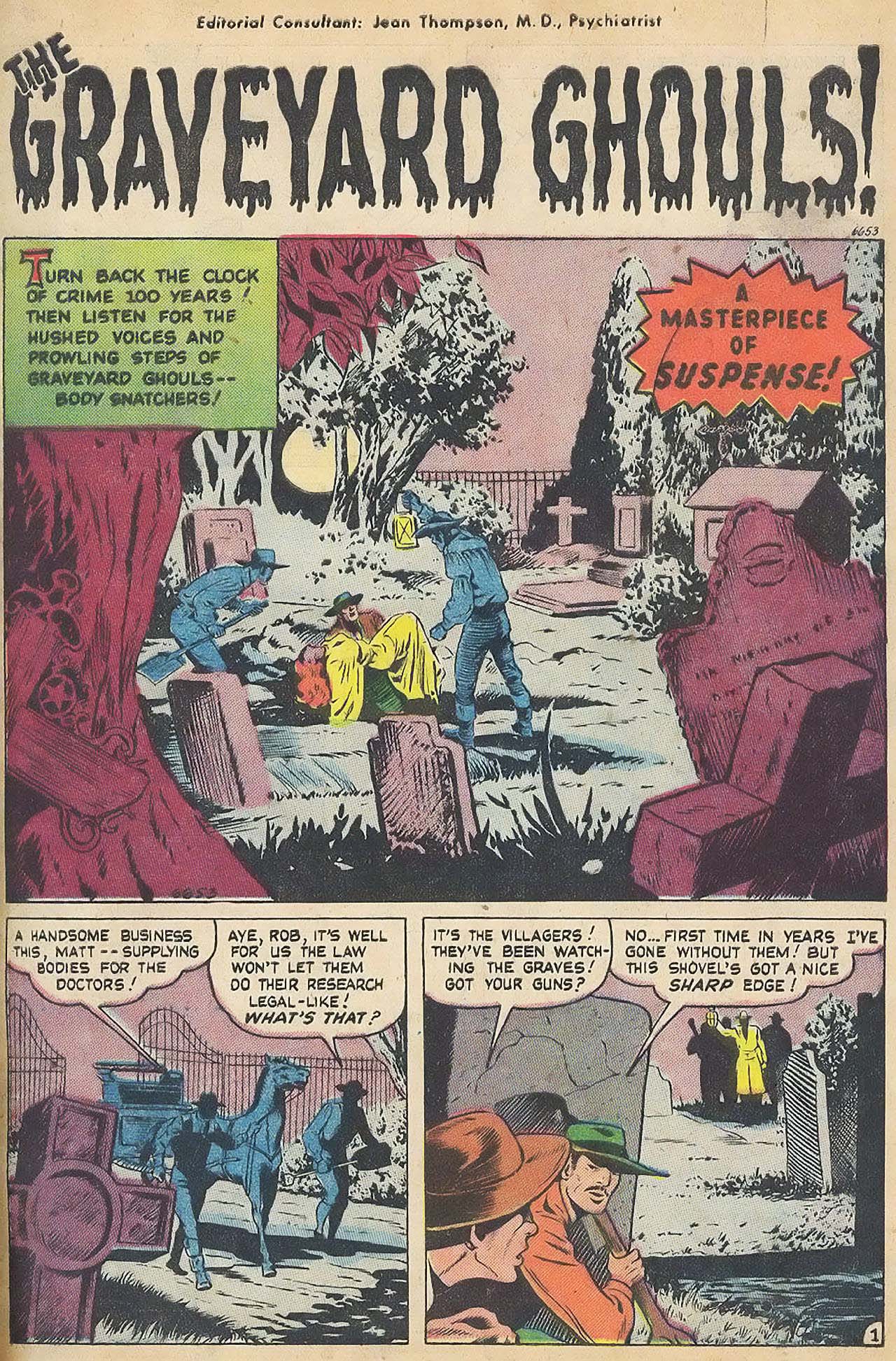 Read online Suspense comic -  Issue #1 - 2