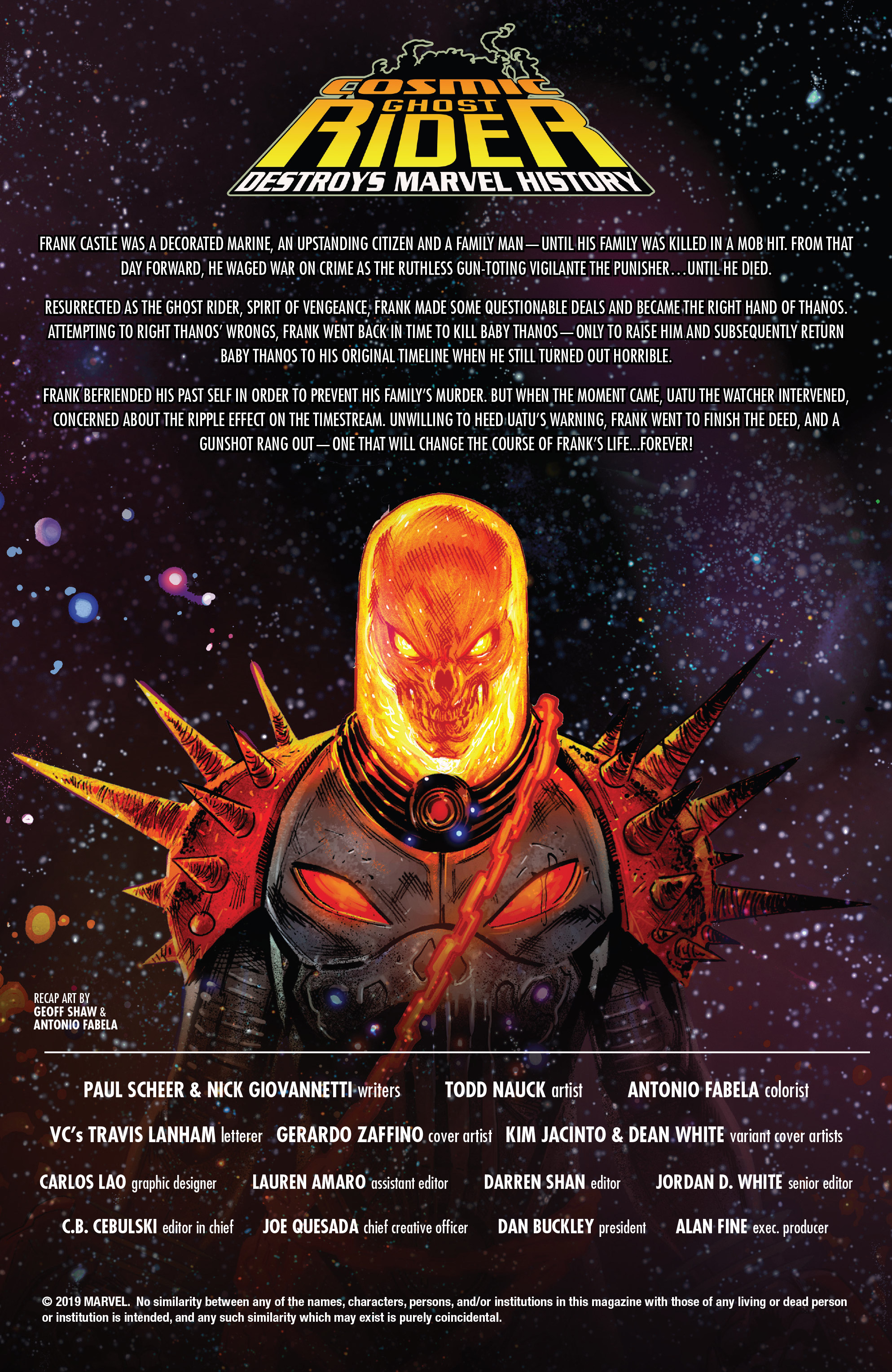 Read online Cosmic Ghost Rider Destroys Marvel History comic -  Issue #6 - 2