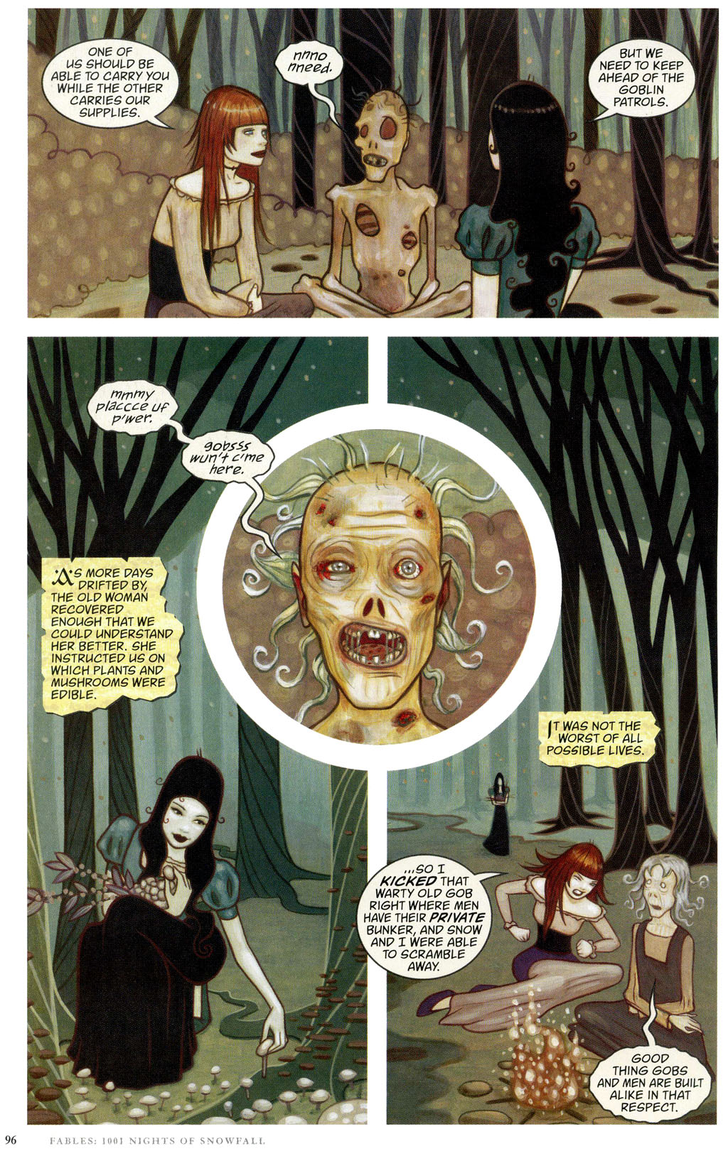Read online Fables: 1001 Nights of Snowfall comic -  Issue # Full - 96