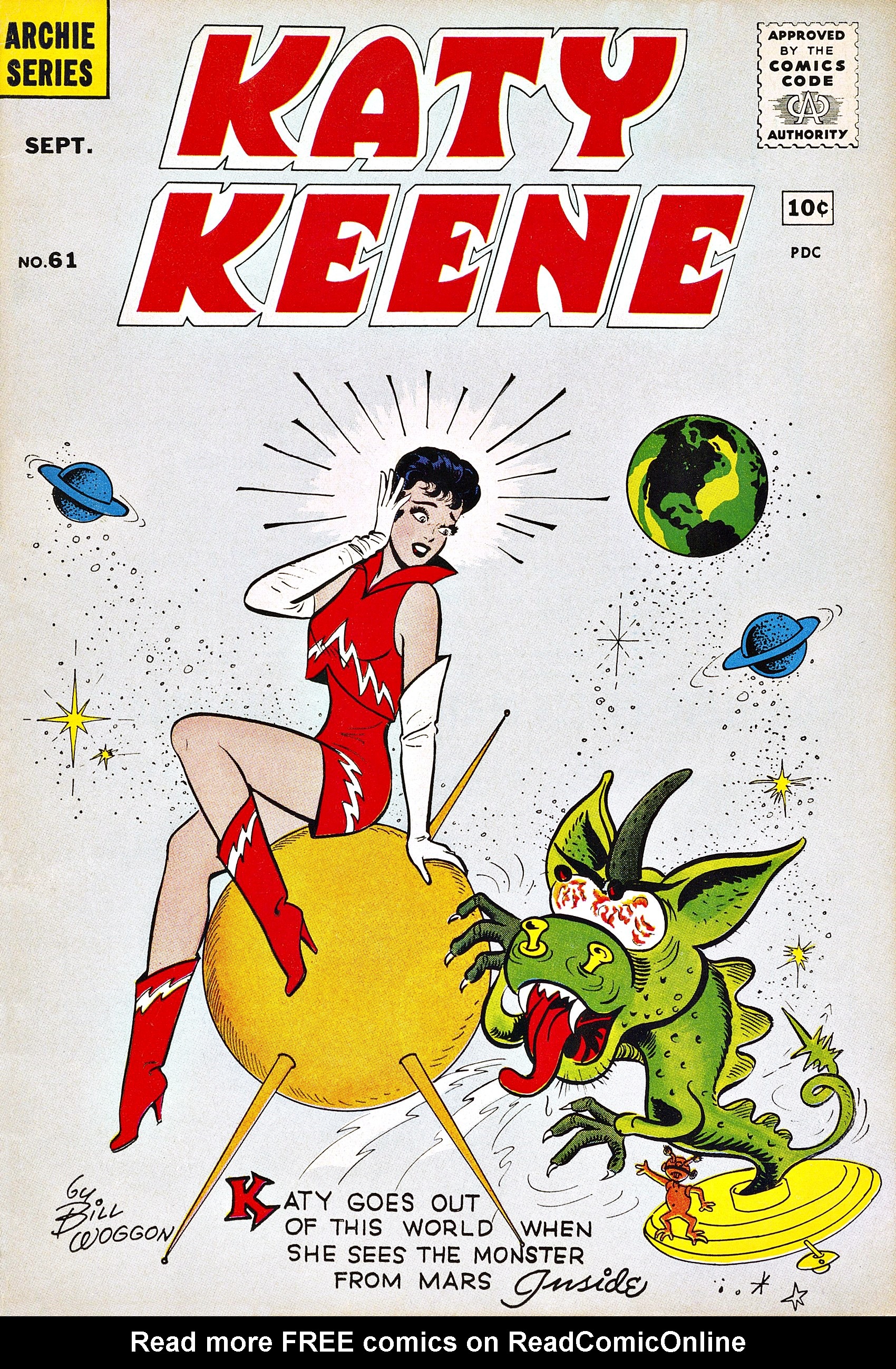 Read online Katy Keene (1949) comic -  Issue #61 - 1