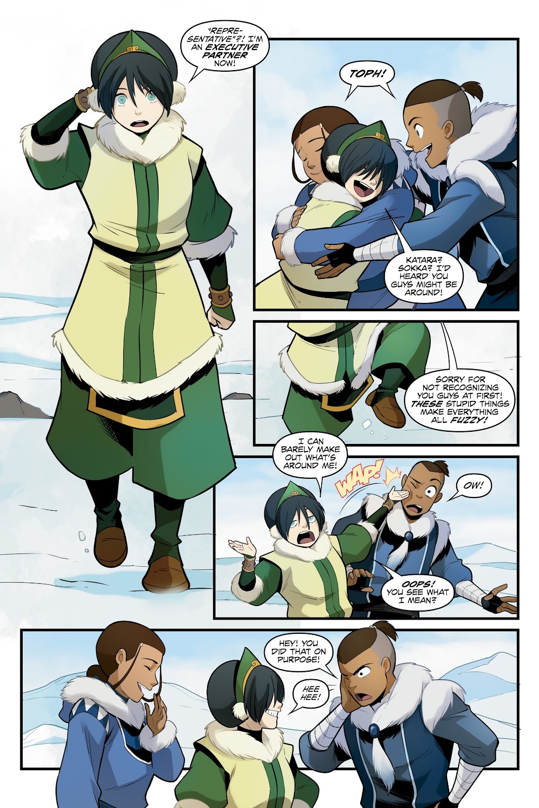 Avatar: The Last Airbender--North and South Omnibus issue TPB (Part 1) - Page 83