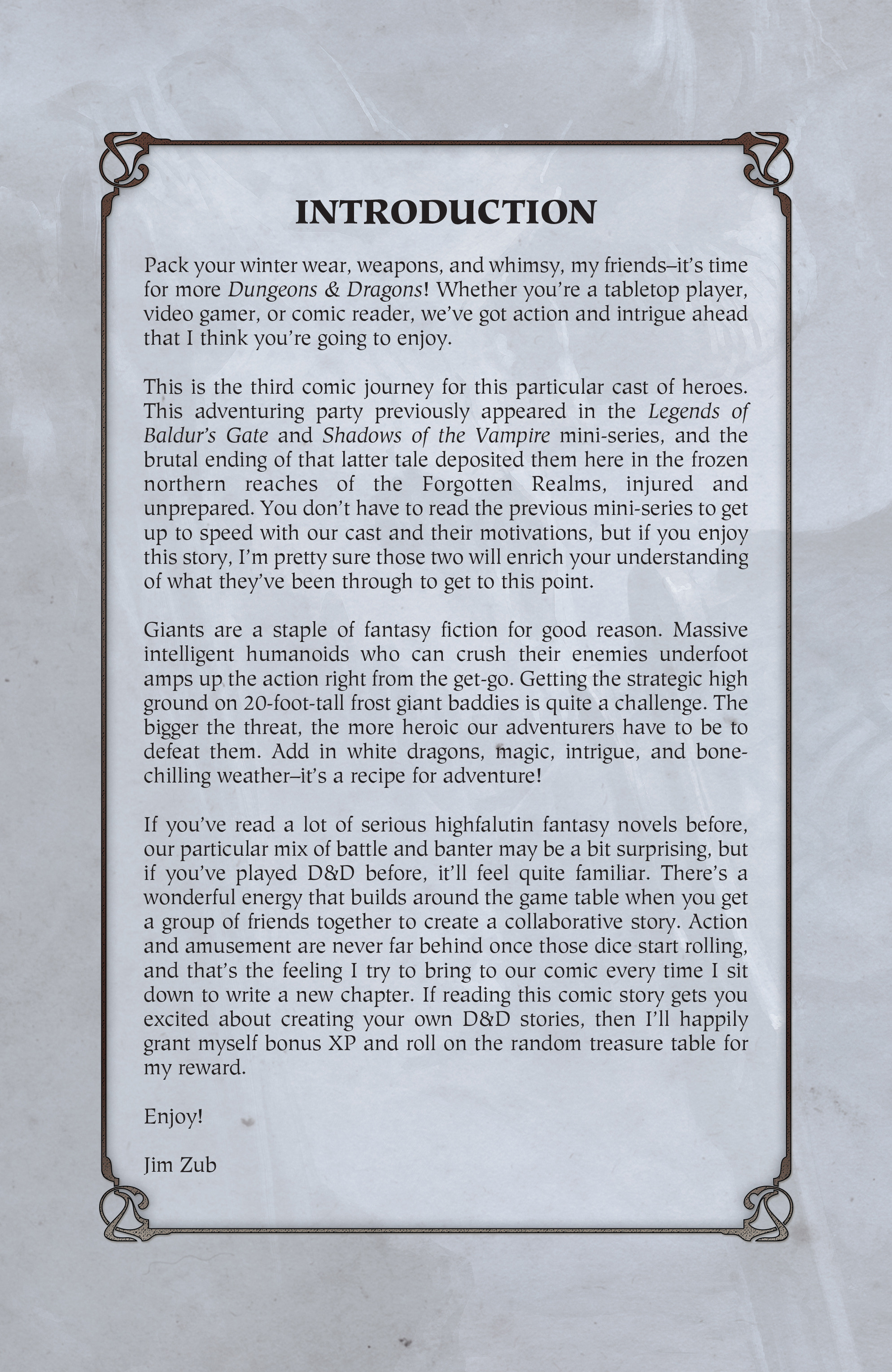 Read online Dungeons & Dragons: Frost Giant's Fury comic -  Issue #1 - 3